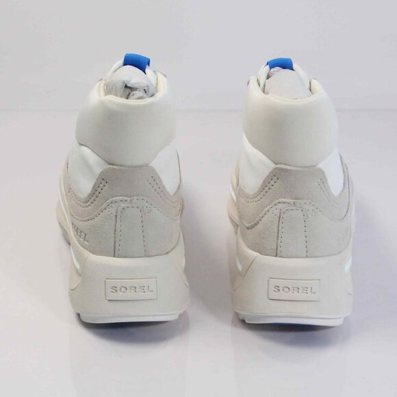 New!  Sorel ONA 503 Mid Platform Sneaker in Chalk, Sea Salt, Size 5 - Picture 5 of 10